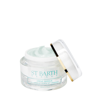 CREME MASKE GRUENE TONERDE UND ANANAS 50ml Kaufen | Ligne St Barth